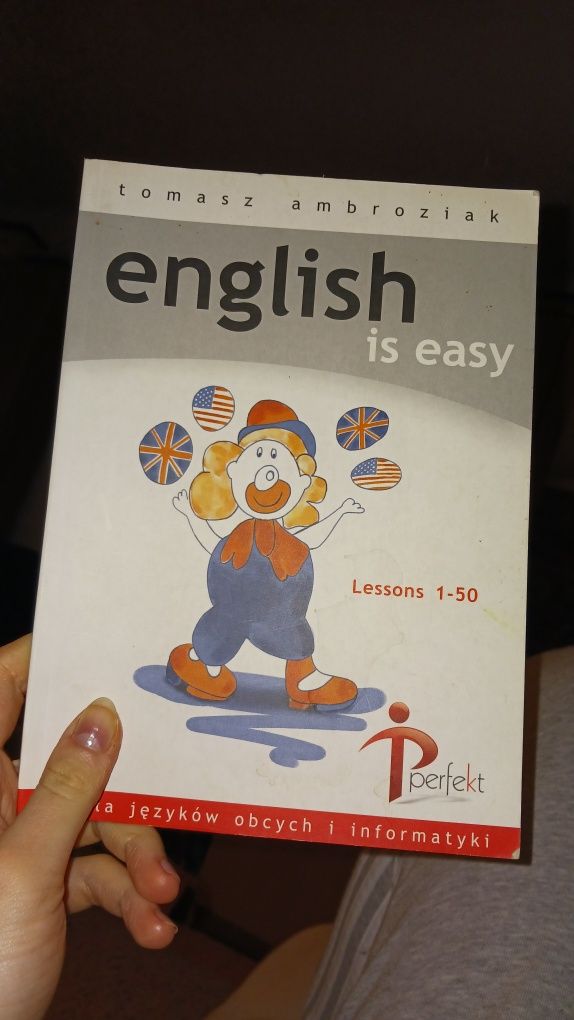 Książka do nauki angielskiego English is easy Tomasz Ambroziak