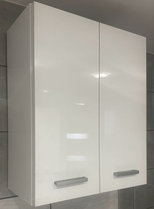 Szafka wiszaca biala połysk