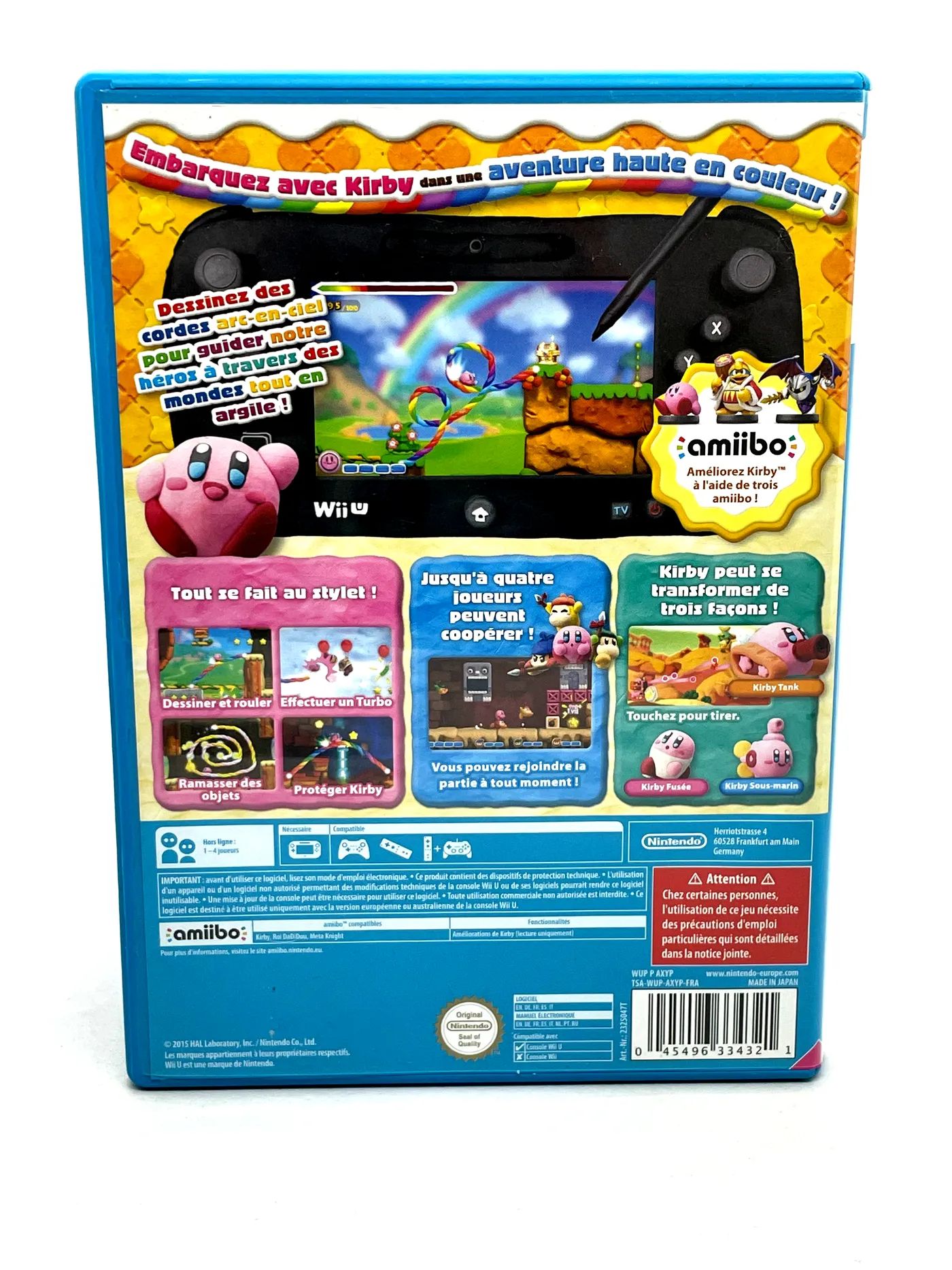 Kirby and the Rainbow Paintbrush Wii U Po Angielsku