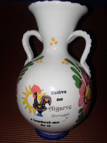 Wazon ceramiczny z Portugalii 16 cm.