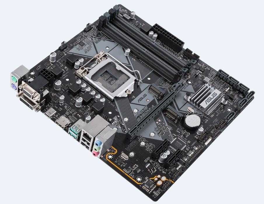 Desktop Motherboard ASUS PRIME B360M-A LGA 1151 H4 micro ATX + bp I/O