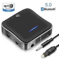 Nadajnik-odbiornik Audio Bluetooth 5.0 APTX HD AUX  miniJack/SPDIF/RCA