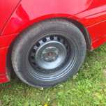 Felgi 5x112 16  obrócone rotorem drift nie szeroka stal mercedes