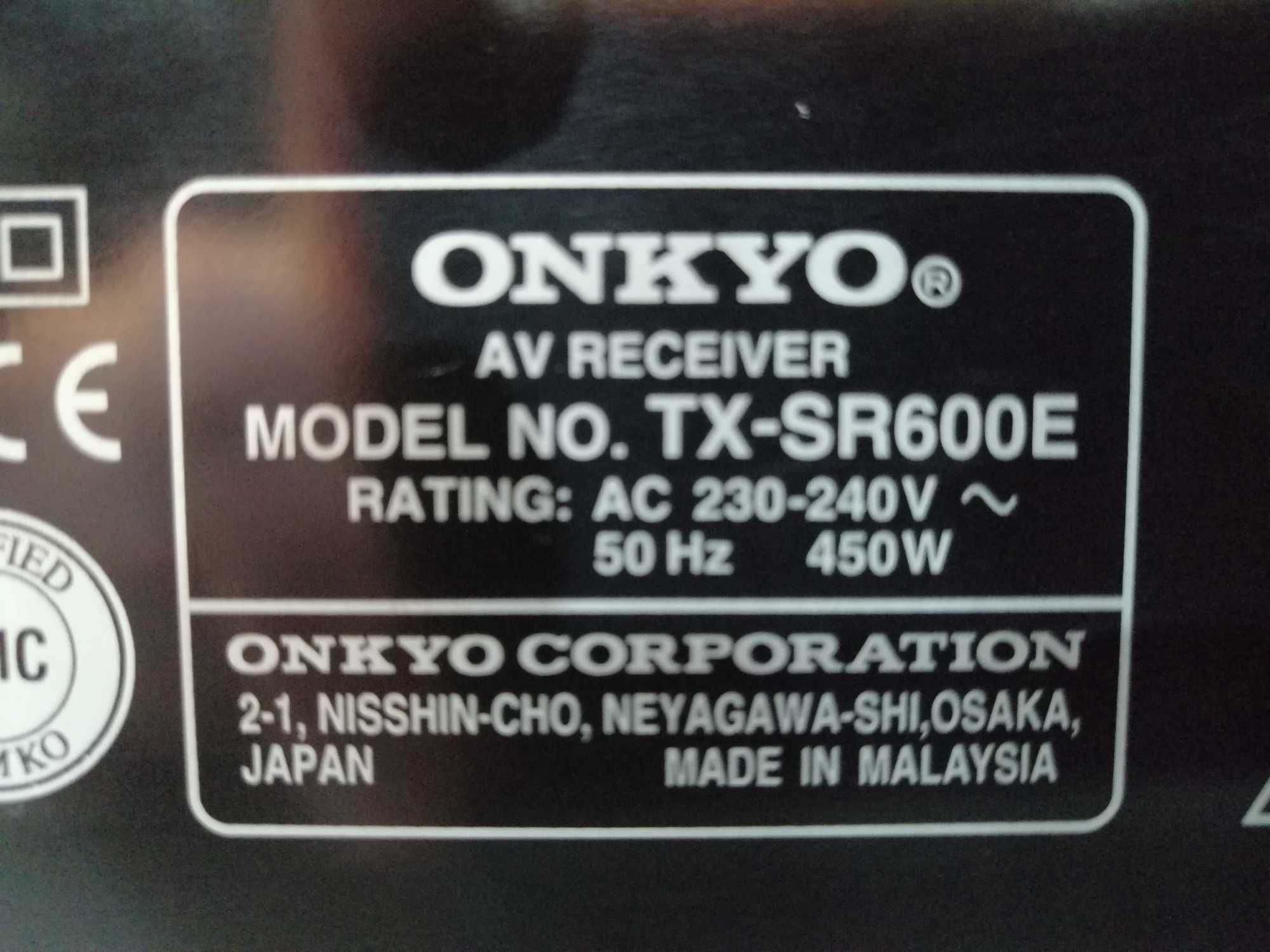 Amplituner Onkyo TX-SR600E