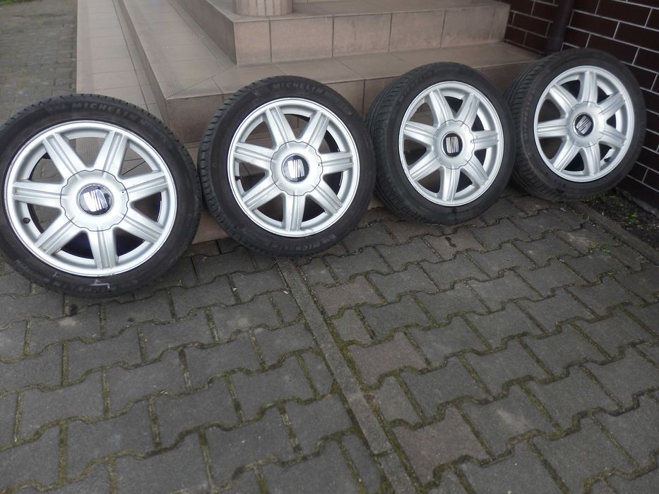 Koła letnie, oryginalne Seat 5x100 205/45/16 2019r opony Michelin