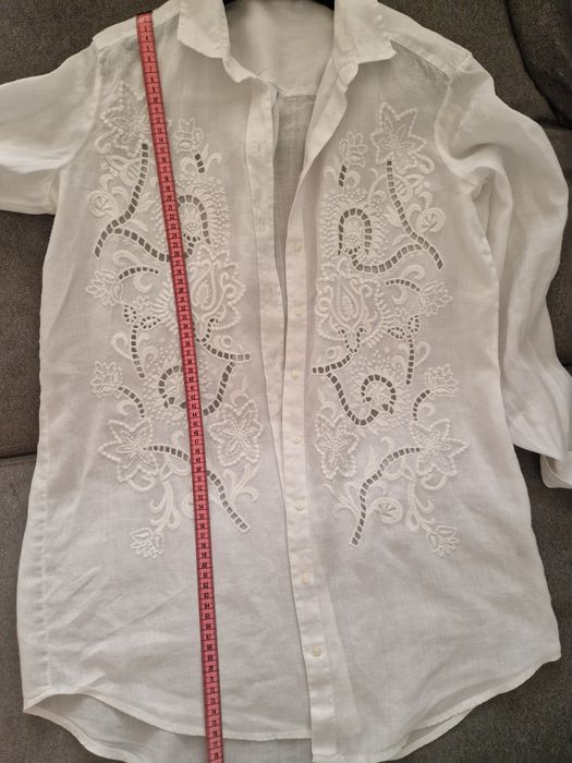 Massimo Dutti. Сорочка, рубашка, льон, розмір М