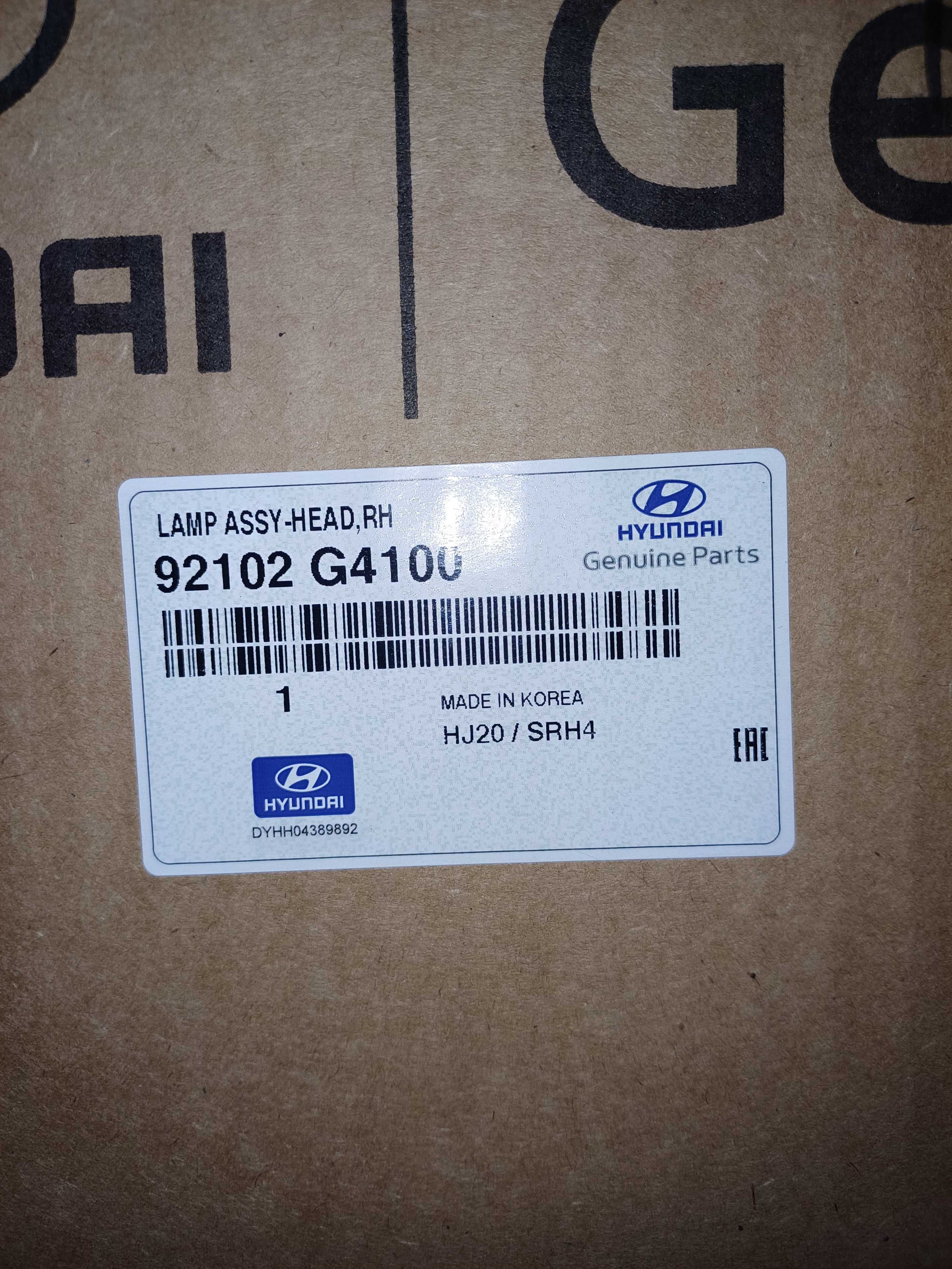 Lampa przód hyundai i30