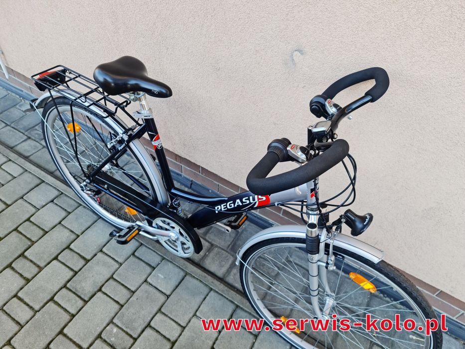 Rower damski damka trekkingowy PEGASUS koła 28 SHIMANO okazja rabat