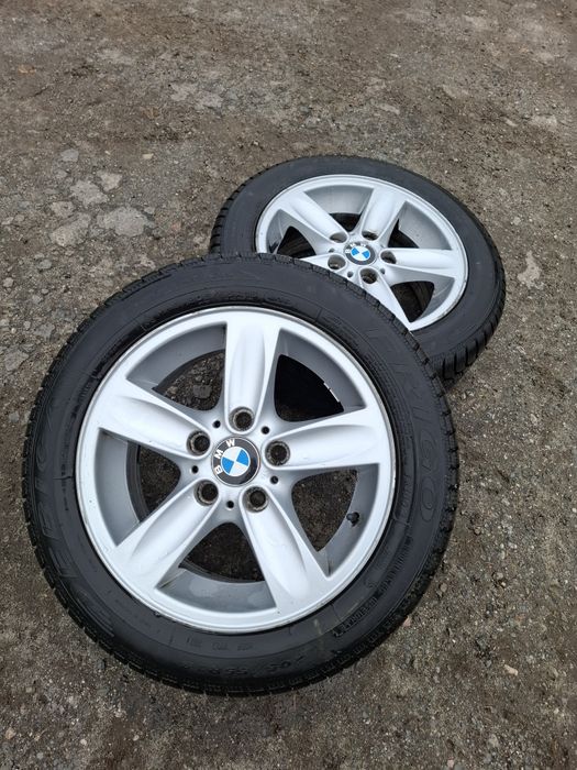 4 Alufelgi BMW 5x120 R16 plus 2 opony zimowe