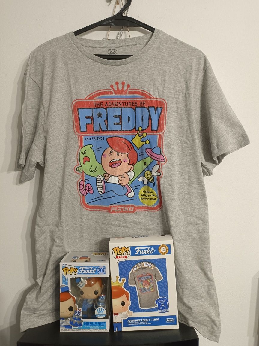 T-shirt Funko TEE Adventure Freddy + POP Anniversary Freddy 207