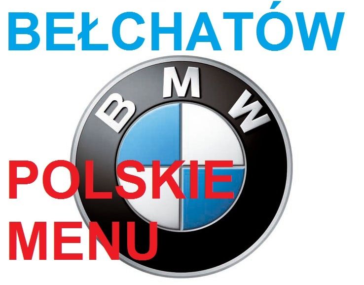 BMW E90 E60 E70 E87 F10 F30 Polskie Menu Spolszczenie CCC CIC BUSINESS