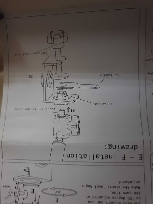 Para Smartphones / Tablets --- Suporte Metálico Robusto Articulado