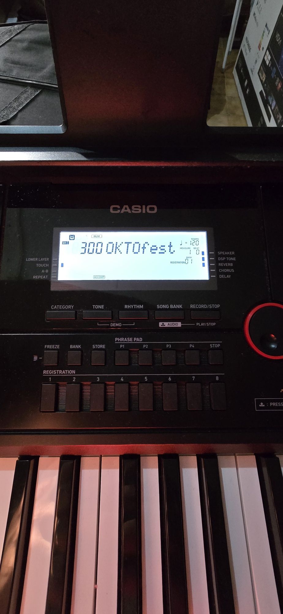Piano Casio CT-X3000
