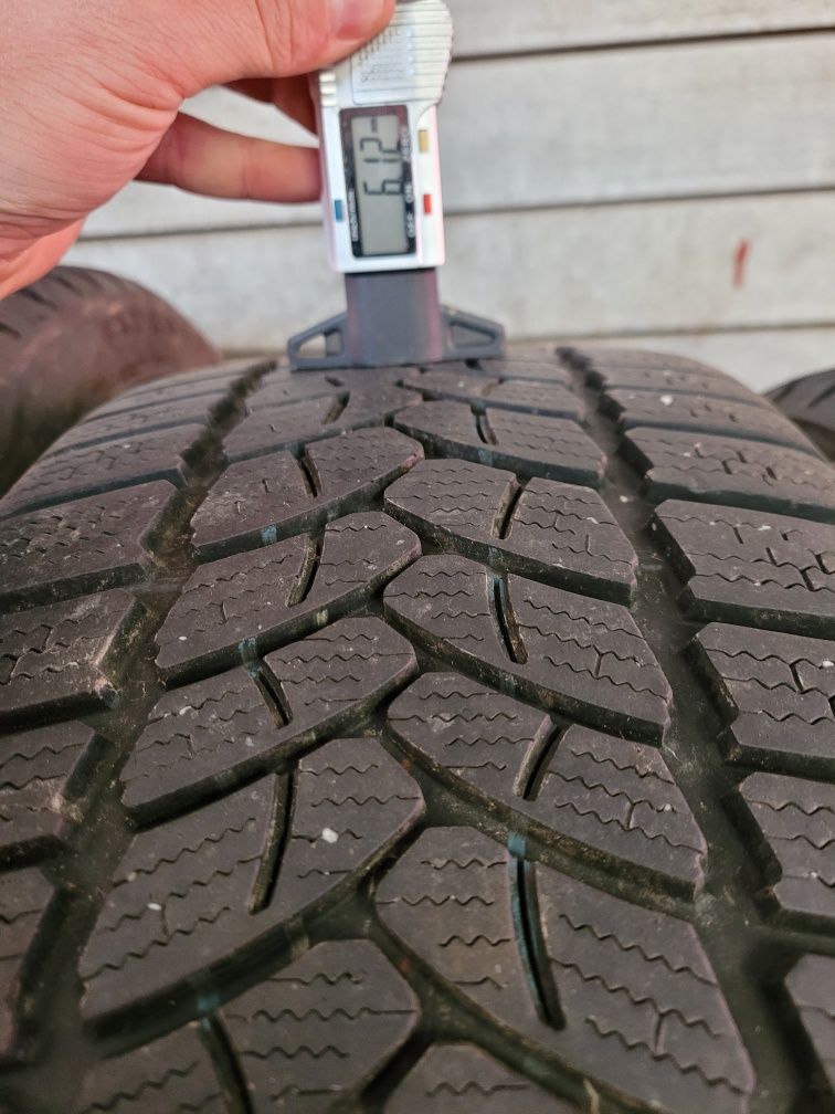 4 używane opony zimowe 205/45R17 88V Firestone winterhawk 3 6mm
