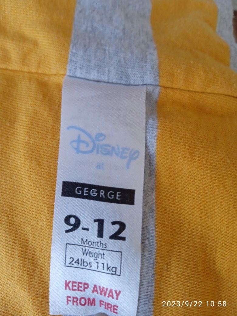 Bluza niemowlęca Disney George r 9-12m