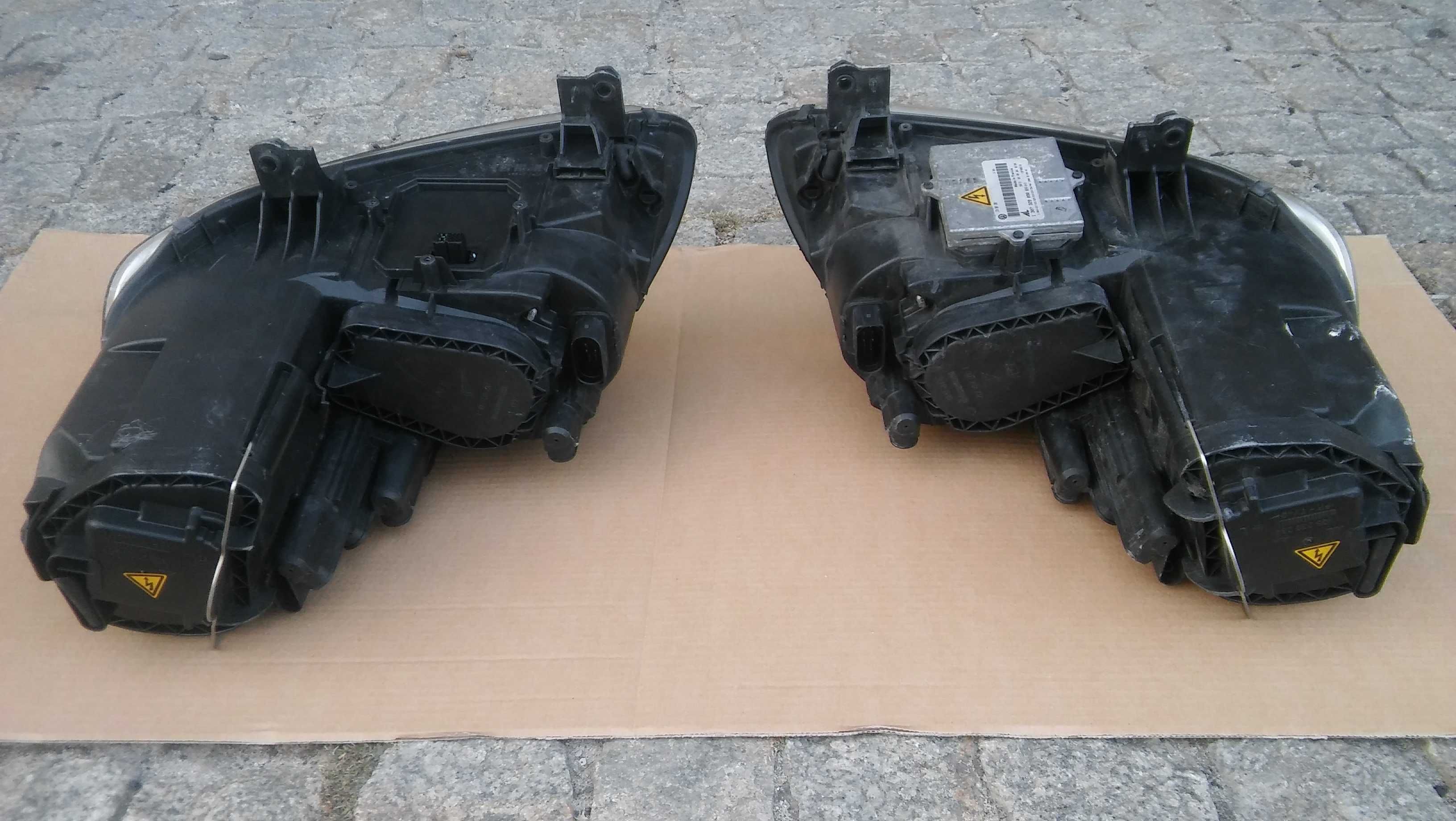 VW Touran,1T0,od 03r,lampa przód,BI XENON,Lewa+Prawa,oryginał,LUX