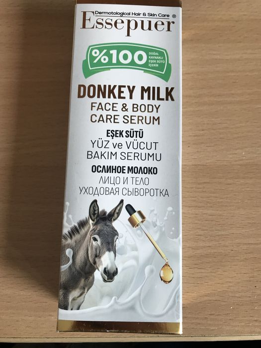 Serum olejek z oślim mlekiem tureckie twarz i ciało 100 ml Essepuer