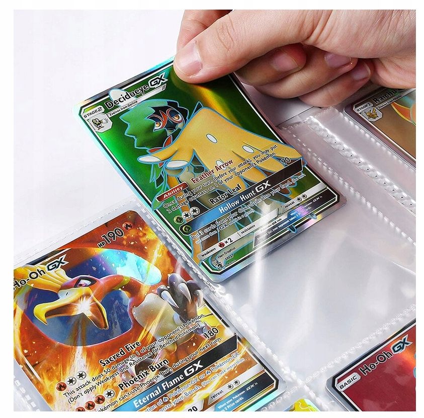 Duży Album Na Karty Pokemon 432 Kart 3D Efekt
