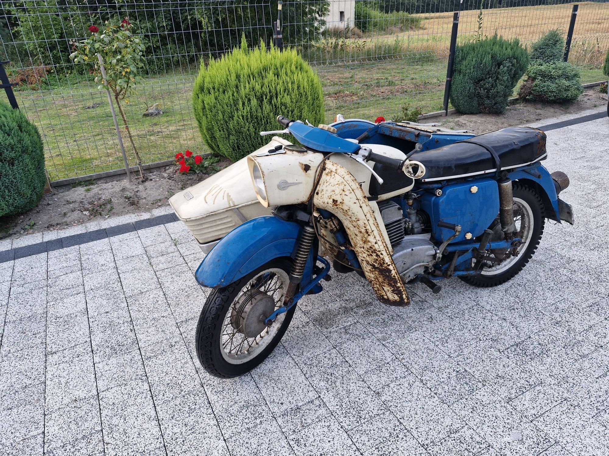 Mz es 250/2 z koszem trophy orginał lakier!