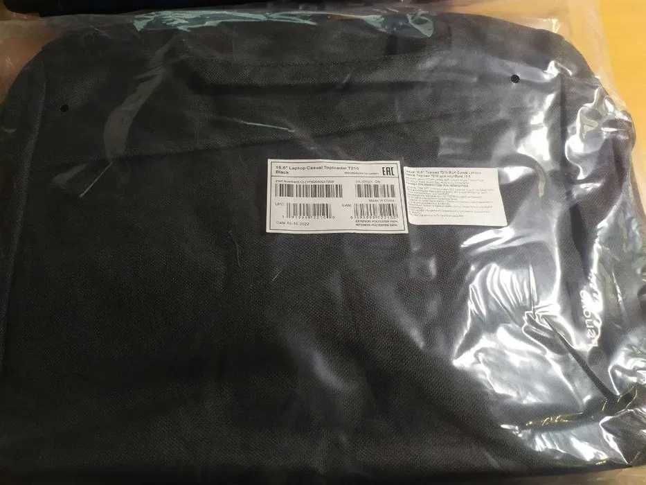 Сумка для ноутбука 15.6 Lenovo 15.6 Laptop Casual Toploader T210 Black