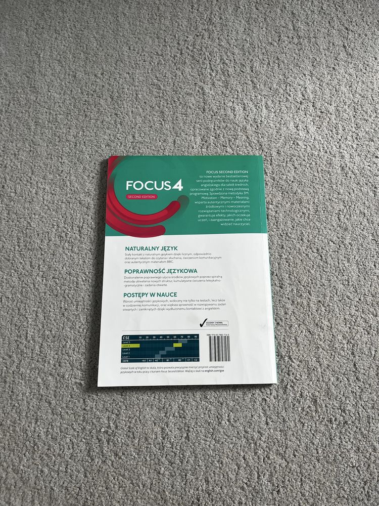 Podrecznik Focus 4 j.angielski pearson
