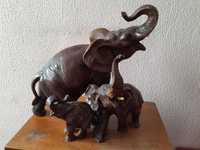 Estatueta 3 elefantes