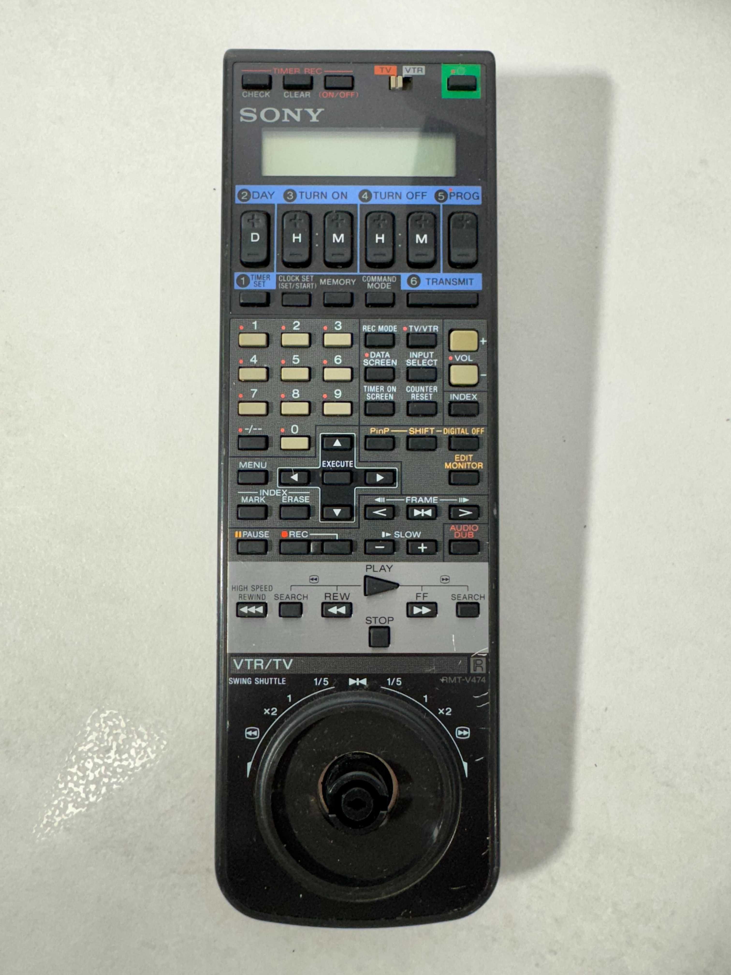 Oryginalny pilot do magnetowidu Sony RMT-V474