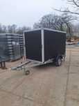 Przyczepa Furgon BOX skrzyniowa NOWY MODEL F2512 FoodyWheel HIT!!