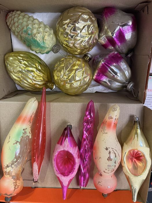 Ялинкові новорічні іграшки ссср