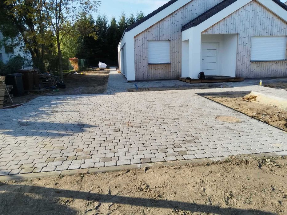 Układanie kostki brukowej, brukarstwo