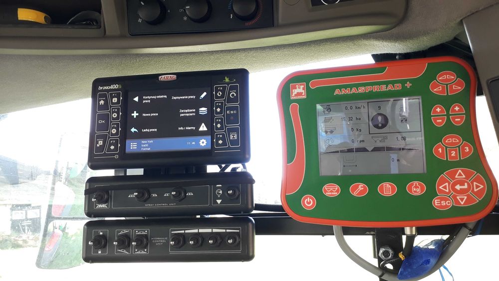 Opryskiwacz GPS komp BRAVO oś skrętna stan JAK NOWY nie Hardi Amazone