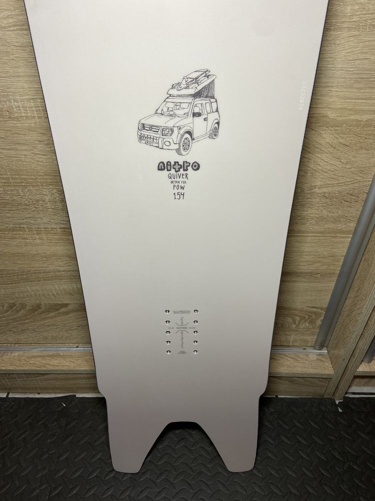 Nowy zestaw deska Nitro quiver pow 154. 2024 + wiązania union Str L