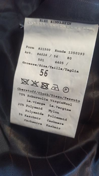 Вовняне пальто з кашеміром Bugatti