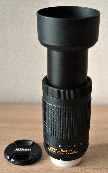Teleobiektyw do Nikona
- AF-P 70-300mm ze stabilizacją VR