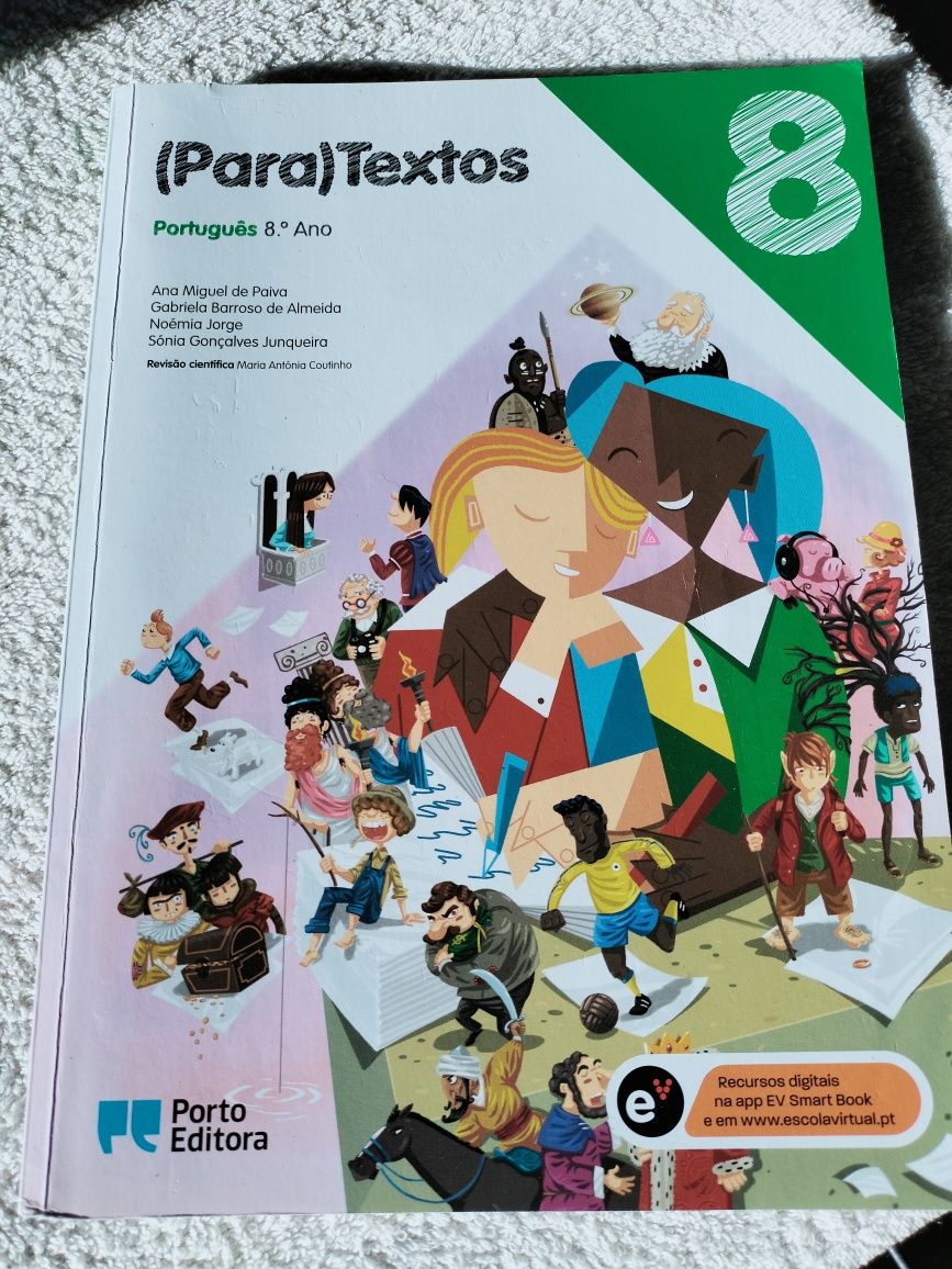 Para Textos 8 manual escolar