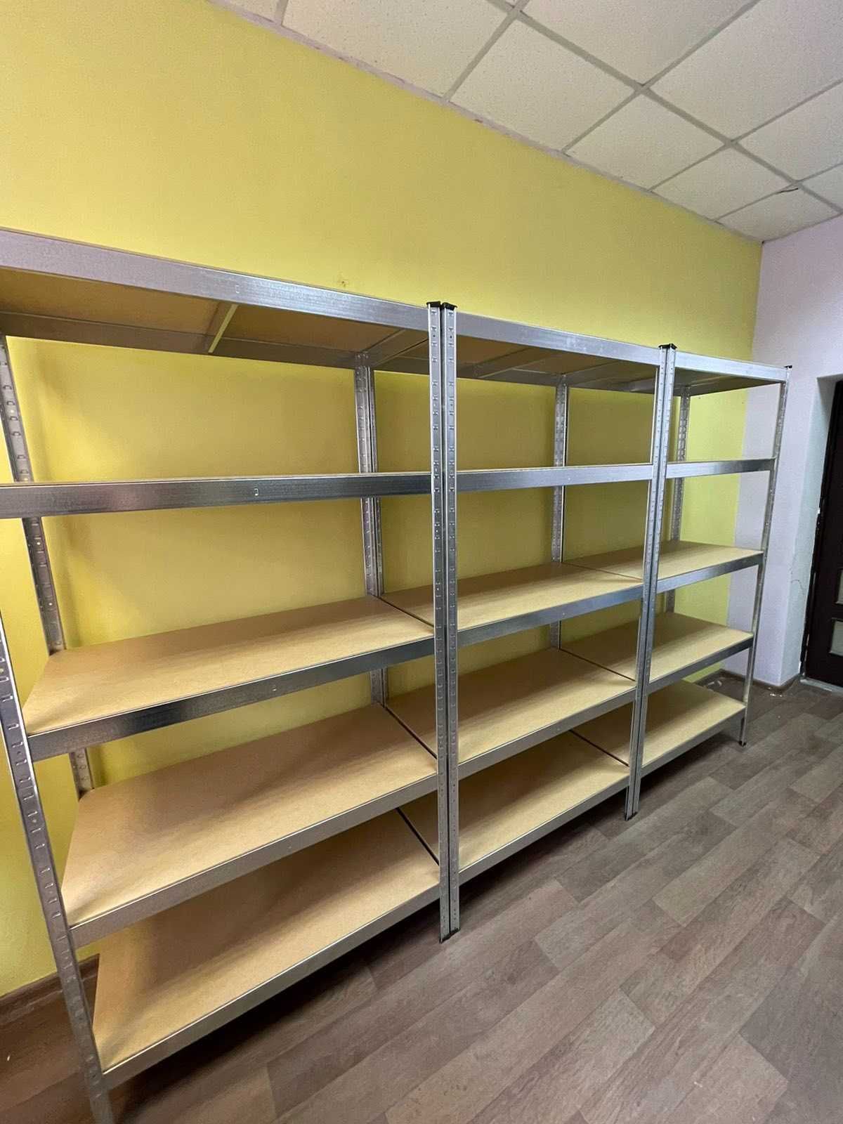 Стелаж Металевий Цинк/Фарба