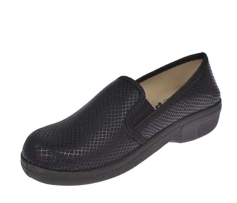 Półbuty damskie na haluksy P-429 wygodne rozciągliwe mokasyny roz. 38