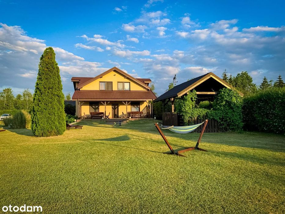 Dom Powidz z Dużym Ogrodem 5000m2 _ Nad Jeziorem