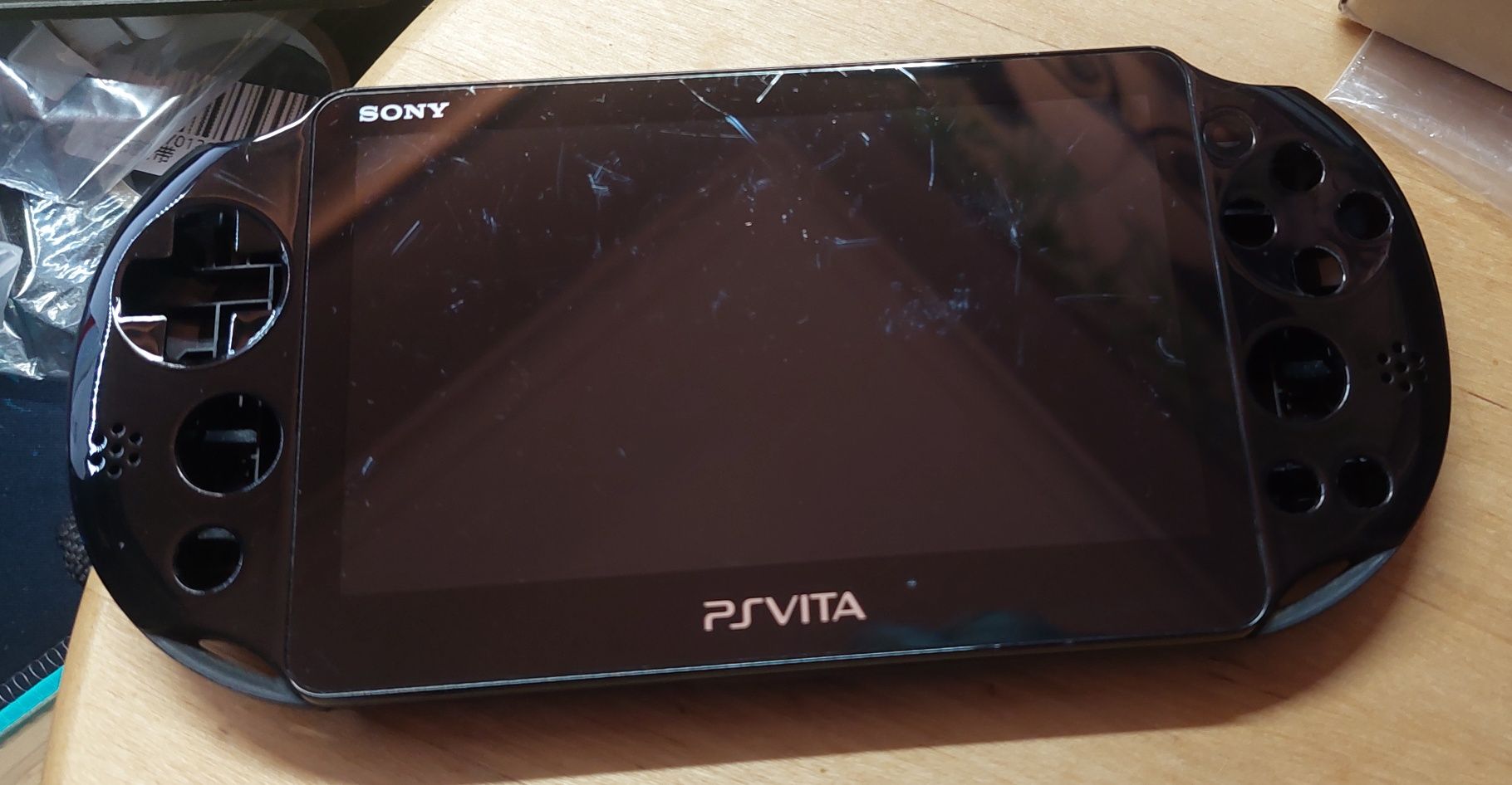 PS Vita 2000 Carcaça + ecrã (Preto e Azul)