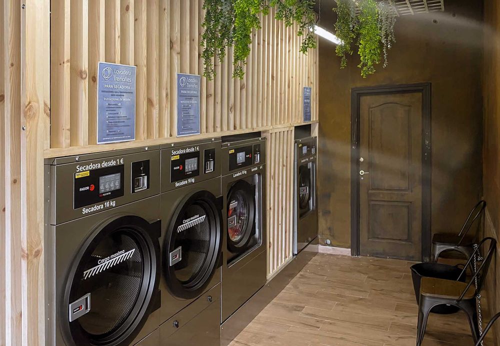 Equipamentos para lavandarias Self Service