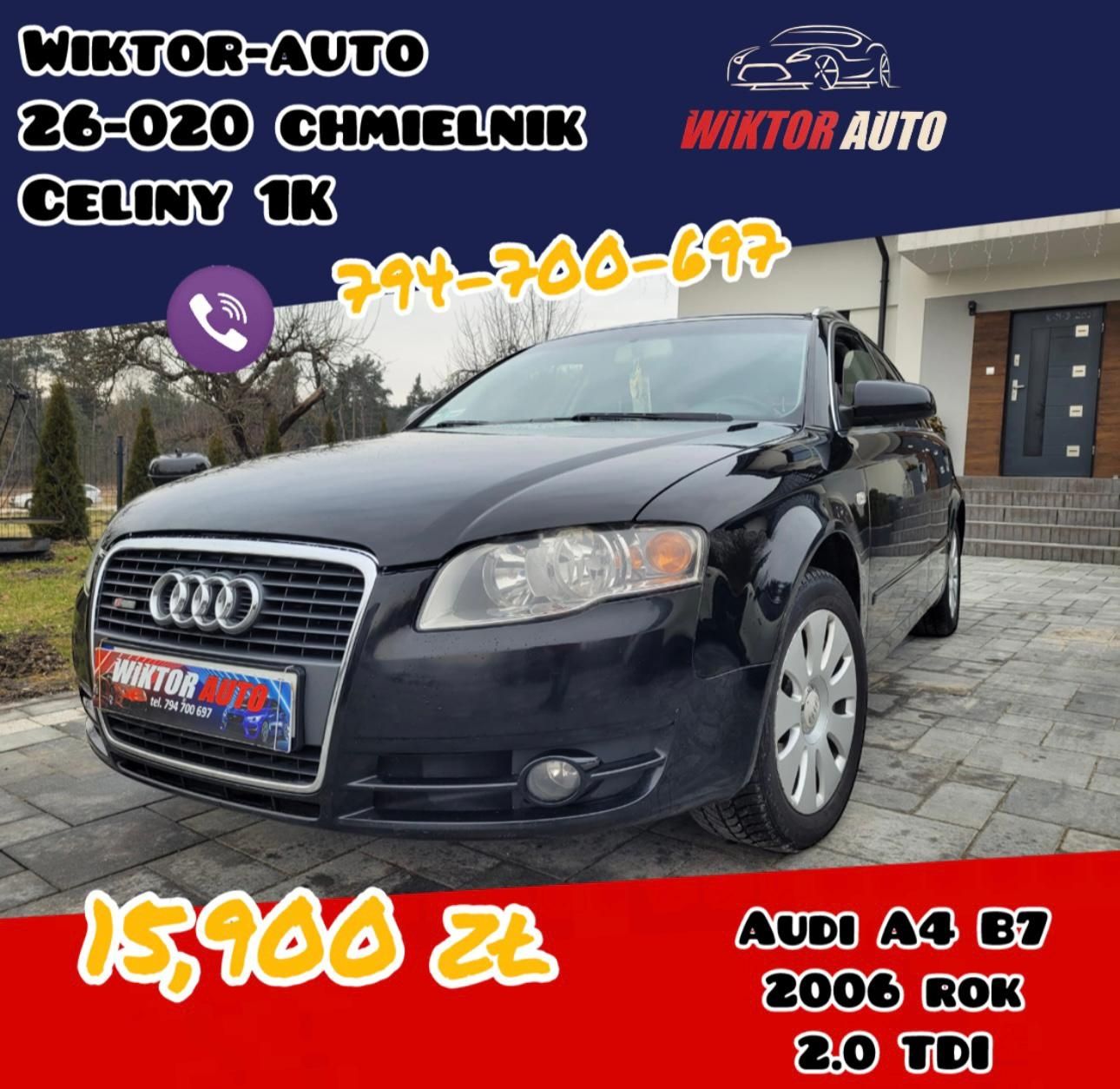 Audi A4*2006 rok*2,0 TDI*Doinwestowana*Zamiana*Raty