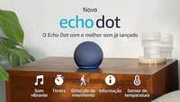 Alexa Amazon Echo Dot 5 - Coluna Inteligente WiFi Azul