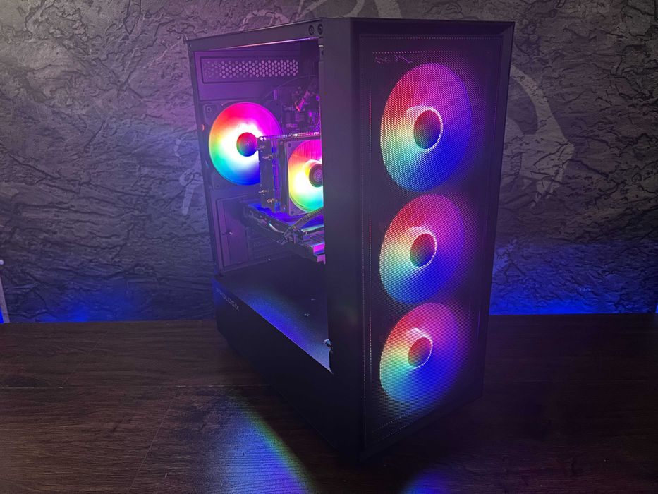 Бесплатная доставка! Игровой ПК Ryzen 5 5500/16GB/RTX 2060 Super 8GB