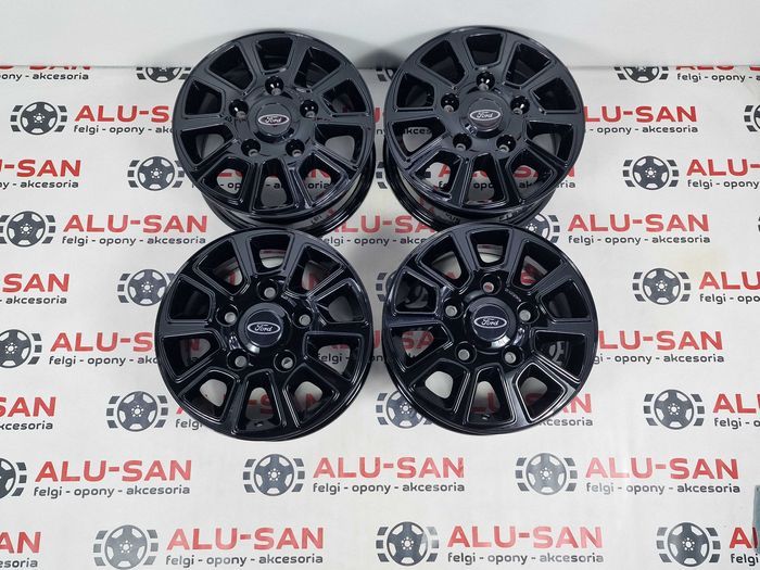 NOWE alufelgi FORD 16" 5x160 Tourneo CUSTOM Transit Custom CZARNY