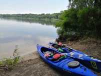 Каяк байдарка Колибри Twin Go двухместная каноэ каное Колібрі Riverday