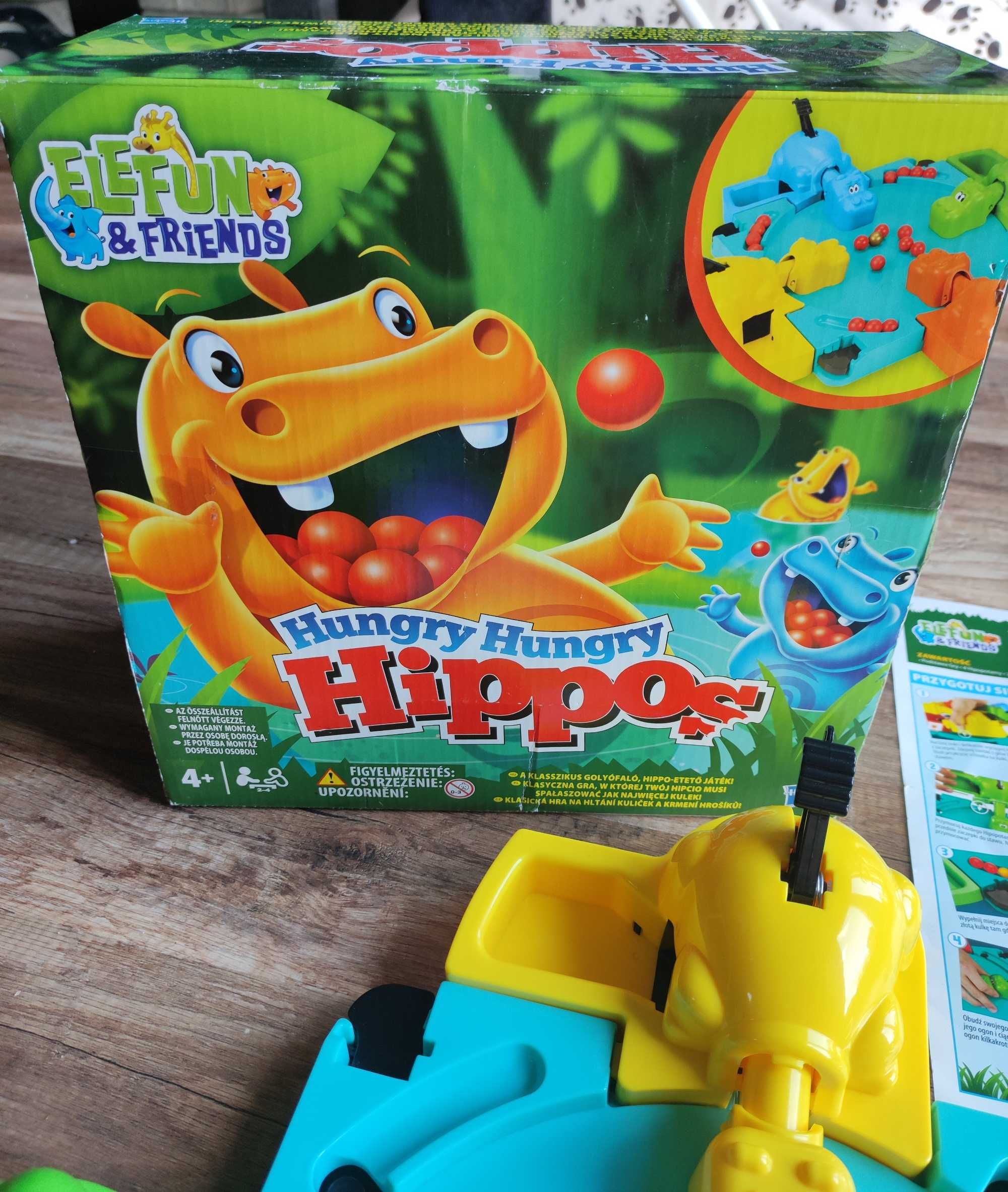 Głodne hipcie Hasbro - gra zręcznościowa