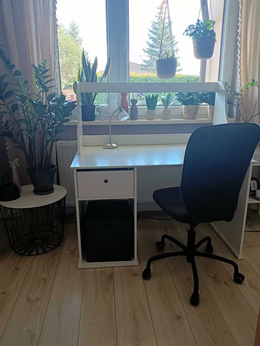 Biurko z nadstawką IKEA