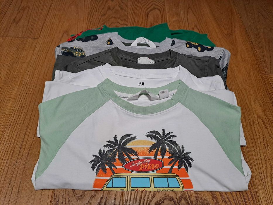 T-shirty, bluzki zestaw Coccodrillo, H&M 134-140