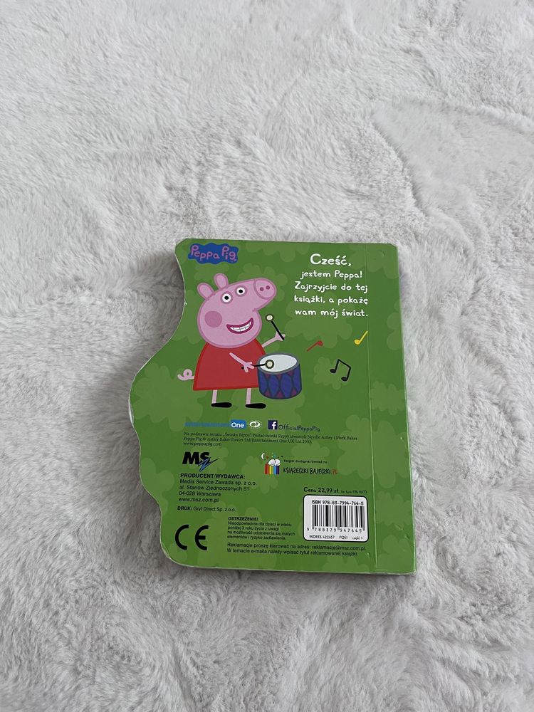 Książka To ja Peppa gruba George świnka mama tata