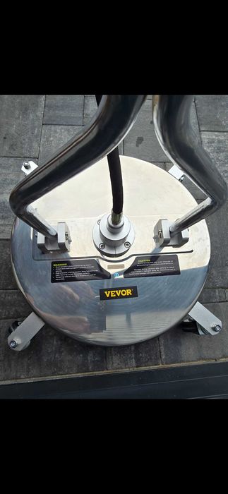 Szczotka do mycia kostki ,bruku .Talerz 20 Cali ze stali nierdzewnej.